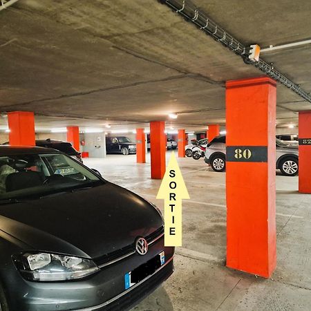 2 Appt Medielounge Ou Medieold, Parking Vue Magnifique Par Beds76 Rouen Ruang foto